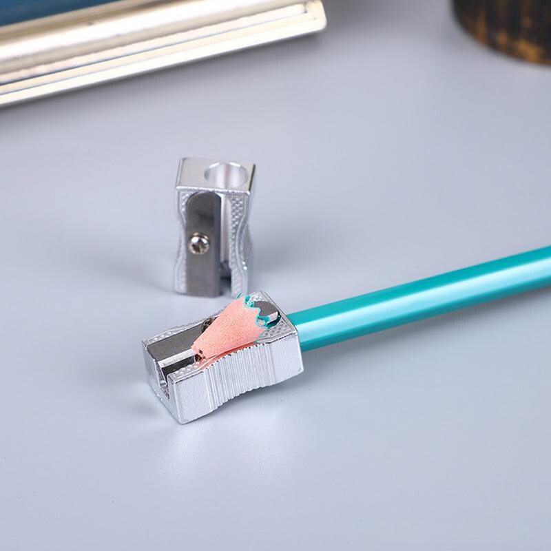 Šiljilo za olovke Ergonomsko metalno školsko šiljilo za bojice Ergonomski uredski pribor Pribor za pisanje za učenike i