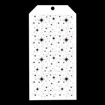 12*24 CM DIY Craft Seamless Star Stencil for Painting Scrapbooking Stamps Album διακοσμητικές χάρτινες κάρτες ανάγλυφου