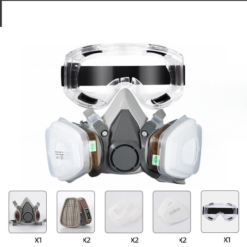 Gaasimask 6200 sama stiil KN95 pihustusvärv pestitsiid keemiline gaaskaunistus formaldehüüd kaitsemask piiriülene tarne