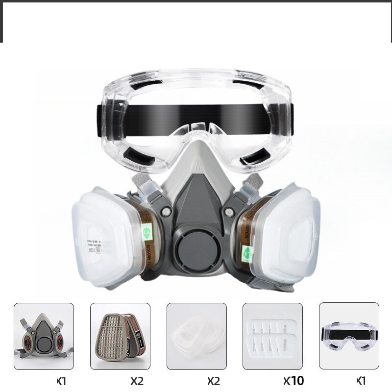 Gaasimask 6200 sama stiil KN95 pihustusvärv pestitsiid keemiline gaaskaunistus formaldehüüd kaitsemask piiriülene tarne