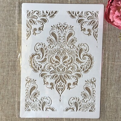 A4 29 см мандала перо тотем направи си сам наслояване шаблони стенни картини лексикон оцветяване релефен албум декоративен шаблон