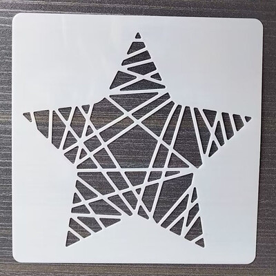 Predložak leptira 13*13 cm DIY Šablone za slojeve Zidne slike Spomenar Bojanje Album za utiskivanje Predložak ukrasnih kartica