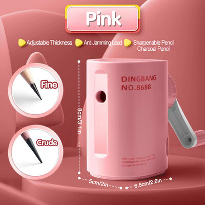 Ručno šiljilo za olovke podesive debljine za studente i djecu, automatsko šiljilo za crtanje u boji Posebno šiljilo