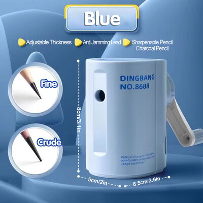 Ručno šiljilo za olovke podesive debljine za studente i djecu, automatsko šiljilo za crtanje u boji Posebno šiljilo
