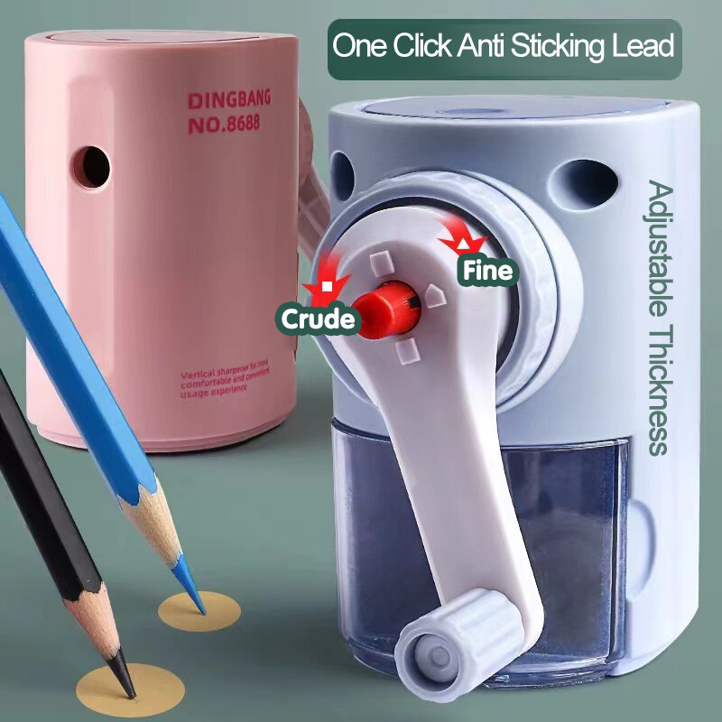 Ručno šiljilo za olovke podesive debljine za studente i djecu, automatsko šiljilo za crtanje u boji Posebno šiljilo