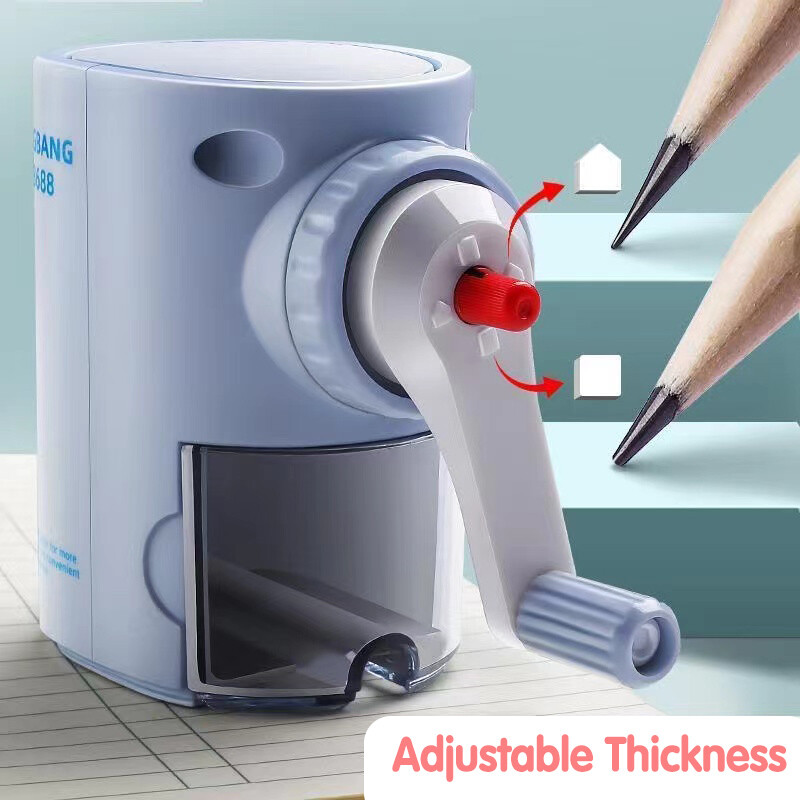 Ručno šiljilo za olovke podesive debljine za studente i djecu, automatsko šiljilo za crtanje u boji Posebno šiljilo