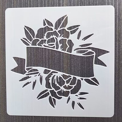 Predložak za bicikl 13*13 cm Šablone za šablone za zidne slike Spomenar bojanje za utiskivanje albuma „uradi sam“ Predložak ukrasnih kartica