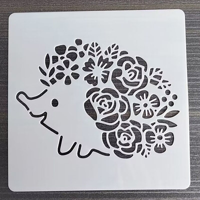 Predložak za bicikl 13*13 cm Šablone za šablone za zidne slike Spomenar bojanje za utiskivanje albuma „uradi sam“ Predložak ukrasnih kartica