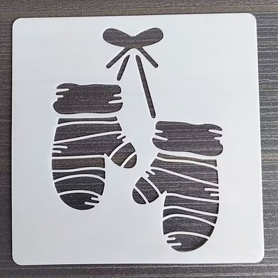 Predložak za bicikl 13*13 cm Šablone za šablone za zidne slike Spomenar bojanje za utiskivanje albuma „uradi sam“ Predložak ukrasnih kartica