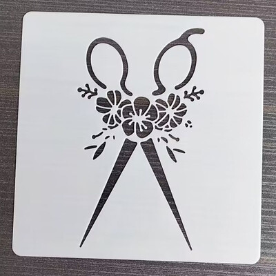 Predložak za bicikl 13*13 cm Šablone za šablone za zidne slike Spomenar bojanje za utiskivanje albuma „uradi sam“ Predložak ukrasnih kartica