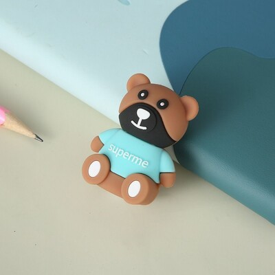 Kreativna Capybara 3d crtani oblik, šiljilo za olovke, slatki perorez, dječje plastične stolne sitnice, školski pribor, poklon