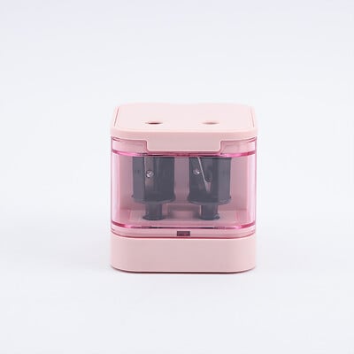 Ascuțitoare de creioane electrică automată cu două găuri Comutator Ascuțitoare de creion Acasă, birou, articole de papetărie școlare