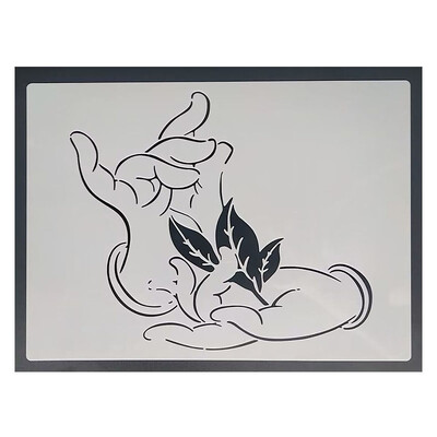 21 * 29 cm nėrinių šablonas baldams sienoms tapybai dekoravimui sluoksniavimas plastikas "pasidaryk pats" dažymas įspaudas iškarpų trafaretai