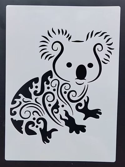 21 * 29 cm nėrinių šablonas baldams sienoms tapybai dekoravimui sluoksniavimas plastikas "pasidaryk pats" dažymas įspaudas iškarpų trafaretai