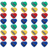 40 tk Mini käeshoitavad pliiatsiteritajad Südamepliiatsi lõikamisriistad Kontori koolitarbed Kirjatarbed Laste preemia kingitus