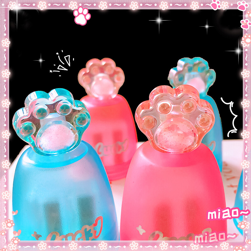 Estetski kawaii uredski pribor Školski koristan Školski pribor Šiljilo za olovke u obliku mačje šape Lijep poklon za djecu