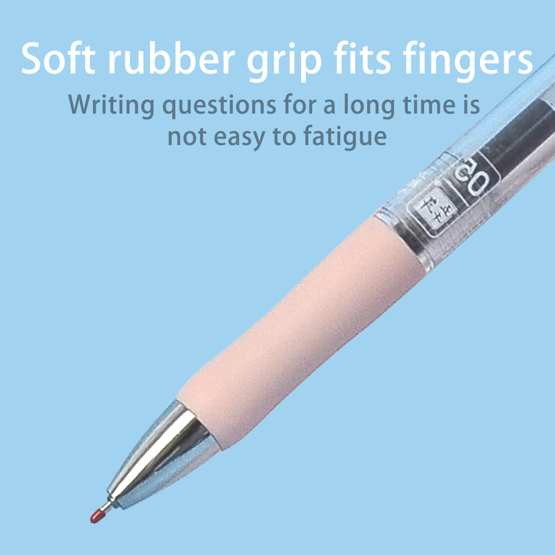 Set de 3 pixuri drăguțe, articole de birou pentru școală coreeană și japoneză, pixuri neutre Kawaii pentru afaceri și birou