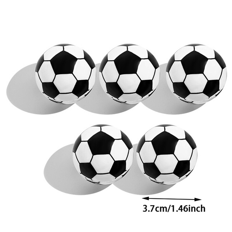 5 buc. Mini ascuțitoare de creion de fotbal cu o singură gaură pentru copii Ascuțitoare de formă de fotbal pentru copii, rechizite practice de birou