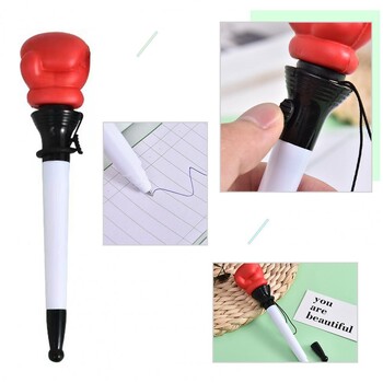 Bounce Decompression Neutral Pen Ball 0,5mm Gel Στυλό Γάντι Πυγμαχίας Υπογραφή Στυλό Αστείες σχολικές προμήθειες γραφείου