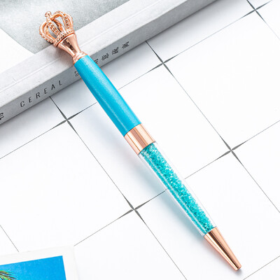 Ellen Brook 1 PCS Creative Multicolor Crown Tušinukas verslo metalinis biuro sukamieji rašikliai Mokykliniai raštinės reikmenys Biuro reikmenys