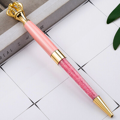 Ellen Brook 1 PCS Creative Multicolor Crown Tušinukas verslo metalinis biuro sukamieji rašikliai Mokykliniai raštinės reikmenys Biuro reikmenys