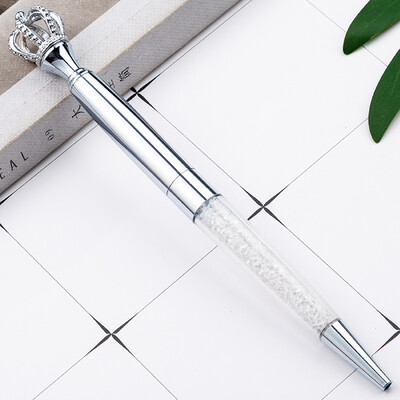 Ellen Brook 1 PCS Creative Multicolor Crown Tušinukas verslo metalinis biuro sukamieji rašikliai Mokykliniai raštinės reikmenys Biuro reikmenys