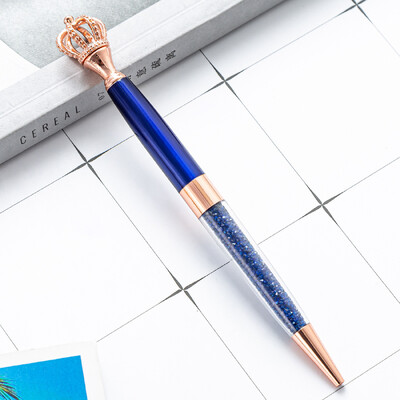 Ellen Brook 1 PCS Creative Multicolor Crown Tušinukas verslo metalinis biuro sukamieji rašikliai Mokykliniai raštinės reikmenys Biuro reikmenys