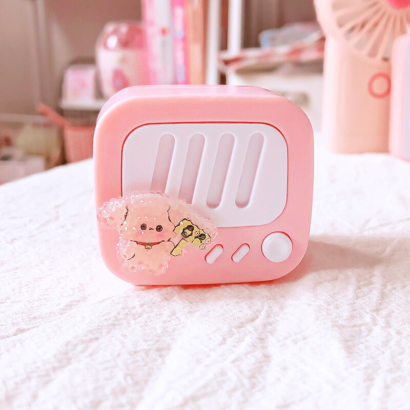 papetărie kawaii Rechizite școlare rechizite de birou copii amuzanți Radio styling ascuțitoare de creion drăguț Papetărie estetică