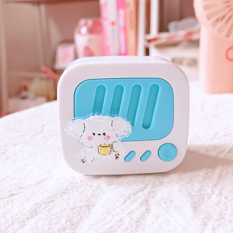 papetărie kawaii Rechizite școlare rechizite de birou copii amuzanți Radio styling ascuțitoare de creion drăguț Papetărie estetică