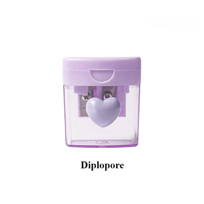 Карикатура Острилка за моливи с една/двойна дупка Режещ инструмент за моливи Ученически канцеларски материали Прости училищни офис консумативи Високо качество