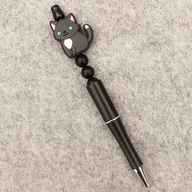 Multikas armsa kassi stiilis pastapliiats, poiss, tüdruk, üliõpilane, koolihaigla, mehed, naised, õe pastapliiats