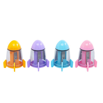 4 Piece Cute Candy Color Rocket Sharpeners Κορεατικά επιστολόχαρτα καινοτομία