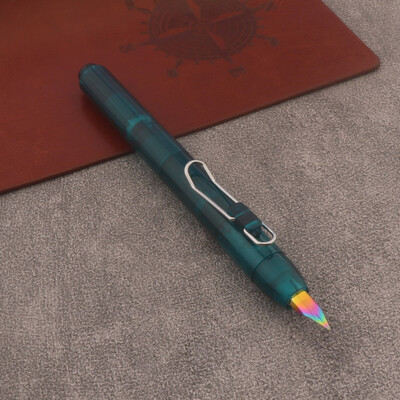 1tk press Täitepliiats plastist läbipaistev Kontoritarbed Koolitarbed Kirjutustindipliiatsid