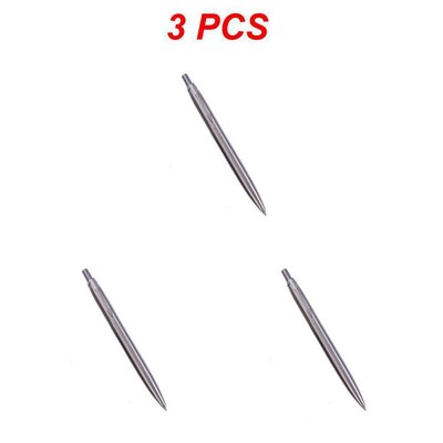 Метална химикалка в стил на рекламна преса Търговски подаръчни химикалки за училище Офис Ядро Solventborne Автоматична химикалка с черно мастило