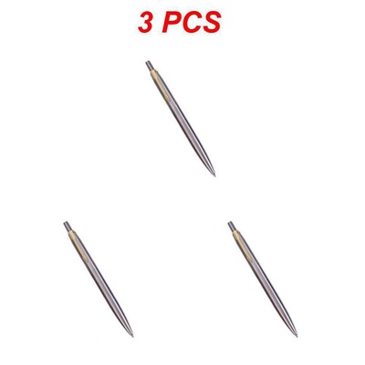 Метална химикалка в стил на рекламна преса Търговски подаръчни химикалки за училище Офис Ядро Solventborne Автоматична химикалка с черно мастило