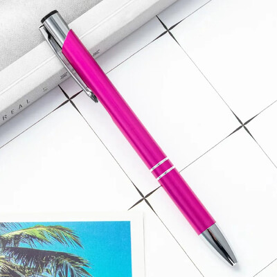 20 buc. Pix cu bile din metal la modă. Pixuri colorate personalizate. Faceți publicitate cadou promoțional