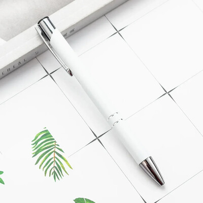 20 buc. Pix cu bile din metal la modă. Pixuri colorate personalizate. Faceți publicitate cadou promoțional