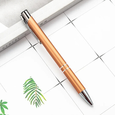 20 buc. Pix cu bile din metal la modă. Pixuri colorate personalizate. Faceți publicitate cadou promoțional