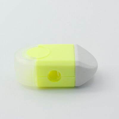 Ascuțitoare de creioane multifuncțională cu radieră încorporată, ascuțitoare portabilă cu o singură gaură, articole de papetărie și rechizite de birou.