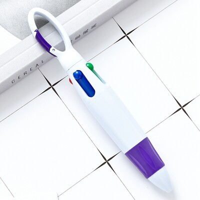 1tk Protable Ourdoor marker pastapliiats Reklaami pastapliiats Mägironimislukk Võtmehoidja Võtmehoidja pastapliiats 4 värvi