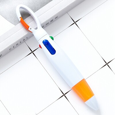 1tk Protable Ourdoor marker pastapliiats Reklaami pastapliiats Mägironimislukk Võtmehoidja Võtmehoidja pastapliiats 4 värvi