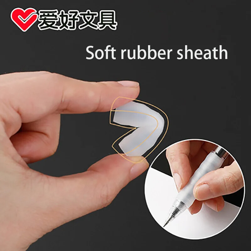 AIHAO GP270 gelio rašalo rašikliai, 0,5 mm adatos taško presavimo tipas, neutralus rašiklis, daugiaspalvis rašalas, skirtas sklandžiai rašyti