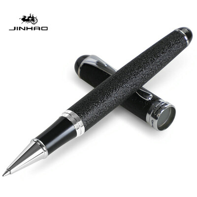 JINHAO X750 aukštos kokybės metalinis ritininis rašiklis Prabangūs tušinukai juodi raudoni mėlyni šaškių lenta 14 spalvų rašymo rašikliams