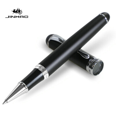 JINHAO X750 aukštos kokybės metalinis ritininis rašiklis Prabangūs tušinukai juodi raudoni mėlyni šaškių lenta 14 spalvų rašymo rašikliams