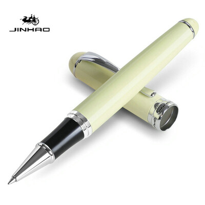 JINHAO X750 aukštos kokybės metalinis ritininis rašiklis Prabangūs tušinukai juodi raudoni mėlyni šaškių lenta 14 spalvų rašymo rašikliams