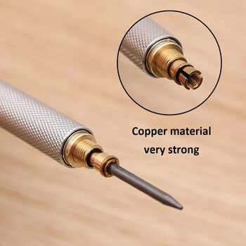 0.3 0.5 0.7 0.9 1.3 2.0mm Mechanical Pencil Refill Art Drawing Painting Metal Automatic Pencil Leads Office School Stationary