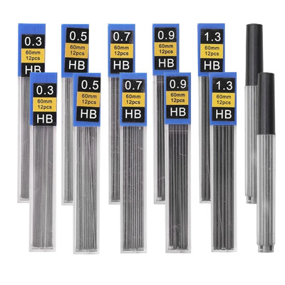 0,3 0,5 0,7 0,9 1,3 2,0 mm mechaninis pieštuko papildymas Menas Piešimas Tapyba Metalas Automatiniai pieštukų laidai Biuro mokykla Stacionarus