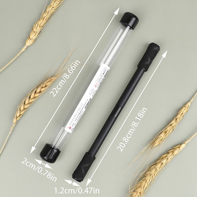 Новост Офис Училищни пособия Освобождаване на натиска на пръстите Противоплъзгаща се утежнена Нехлъзгаща се въртяща се писалка Въртяща се игрална писалка