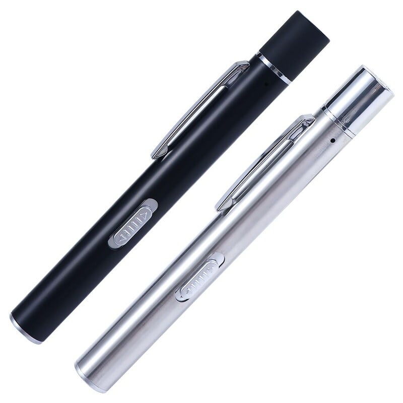 Lanternă multifuncțională din oțel inoxidabil Lanternă cu LED Lanternă pentru alăptare la îndemână Penlight Penlight Doctor Asistentă Pen Pen Light LED