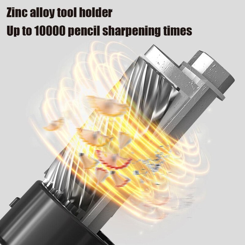 Stalinio kompiuterio sukamasis pieštukų drožtuvas automatiškai patenka į pagrindinius mokyklinius reikmenis rankinio mechaninio įrankio studento prizas